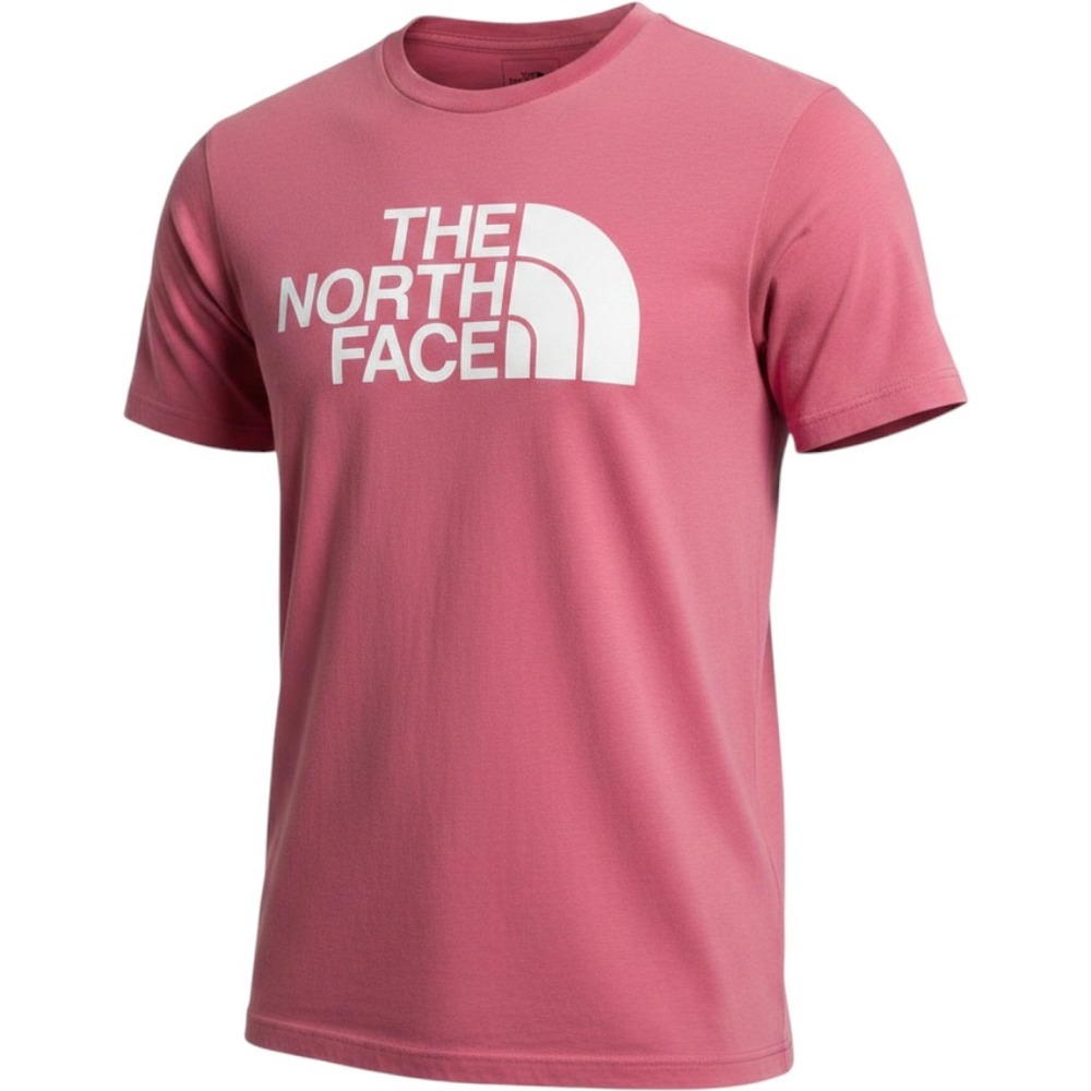 The‎ North Face Womens XS Pink Short Sleeve Graphic Logo T-Shirt Cotton Tee